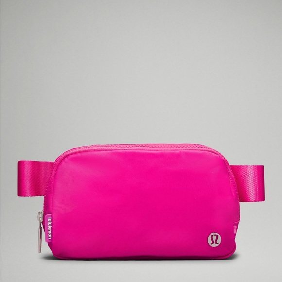 lululemon athletica Handbags - NWT Lululemon Everywhere Belt Bag 1L in Sonic Pink (Color Sold Out!)